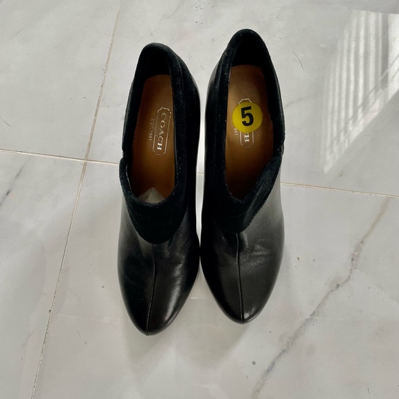 Coach leather booties - Picture 2 of 4